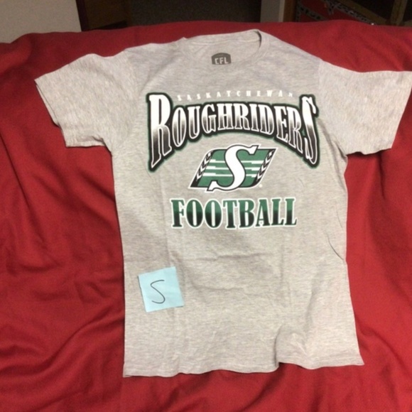 CFL SASKATCHEWAN Roughriders tshirt - Picture 1 of 1